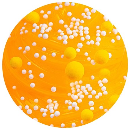 Slime, Crunch-Slime, Orange, 110 g, Vlad A4-1