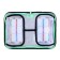 Penal 1 section, 130 x 210 x 40 mm, 2 folding strips, fabric, calligrata top, Content "CKAIT"