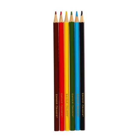 Pencils 6 colors "Kalyak-Malyak", hexagonal-2