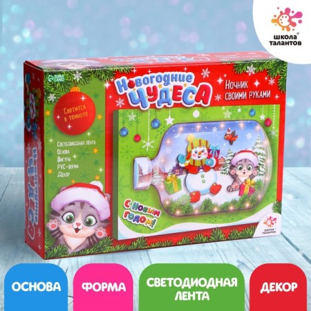 Set for creativity "Nochik with your own hands", New Year's miracles