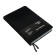 Delivery of Leduced A5, 136 sheets in a ruler, leatherette "Nebraska", silver cut, black