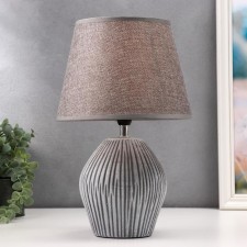 Table lamp 16615/1gy e14 40W gray 22x22x35 cm