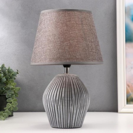 Table lamp 16615/1gy e14 40W gray 22x22x35 cm