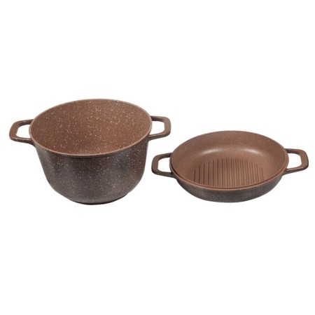 Kazan Panairo Barbara, with a lid-craft, 5 liters