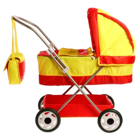 Puppet stroller No. 13, red/yellow color-1