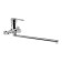 Juguni bathroom mixer with shower, straight pouring
