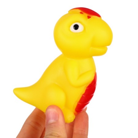A set of rubber toys for the bath "Dinosaurs", 6 pcs, crush me-7