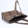 Female bag Textura, chover, large size, brown color