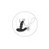 Livett Nitoc prostate stimulator with a remote control, silicone, (0T-00010208), black