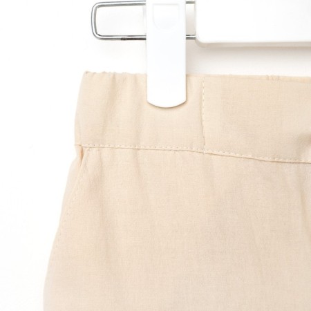 Pants for the boy Minaku: Cotton Collection Color Milk, Height 146-6