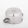 Magistro tefida stainless steel pan, 3.5 l, lid-durglog, plum nose, capsule, silicone handles