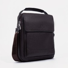 Male bag, brown color