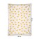Decorative panel with photo printing "Yellow hearts", vertical, size 150x200 cm