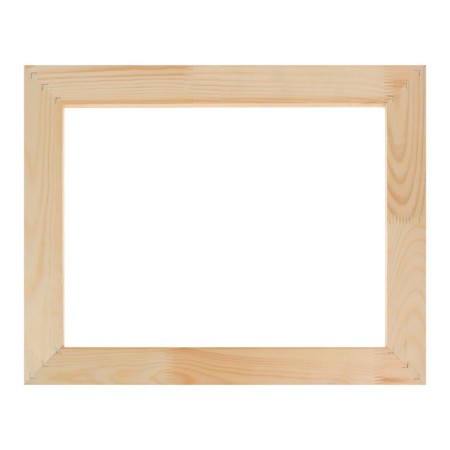 Piece for canvas Calligrata, 1.8 x 40 x 50 cm, frame width 50mm, pine-1