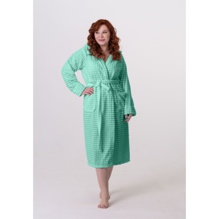 Female robe, size 44, color menthol