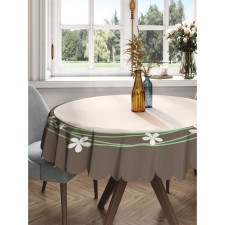 Tablecloth on the table 