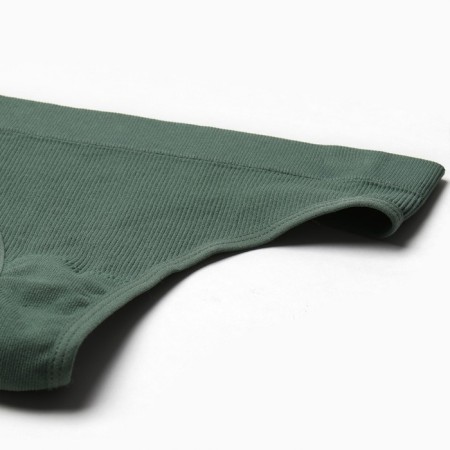 Female set (top, thongs), green color, One size (42-46)-5