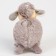 Soft toy "sheep" on a key fob, 12 cm, color mix