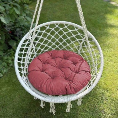 Billy swing pillow, diameter 60 cm, raspberry color
