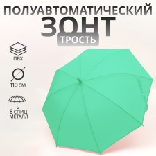 Umbrella - semi -automatic cane 