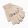 Ploves for children, beige color, size 14-15 (4-8 years)