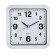 Clock - desktop an alarm clock, with a suspension, a discrete move, d -12.5 cm, 15 x 15 cm, aa