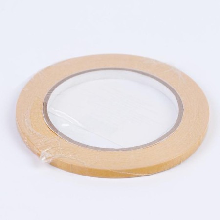 Glue tape for the skin, 6 mm, 25 m, white color-2