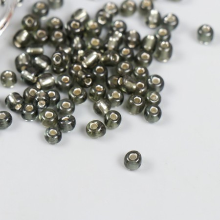 Round 6/0 beads in the bottle "golden cinnamon" transparent-color 20 g-3