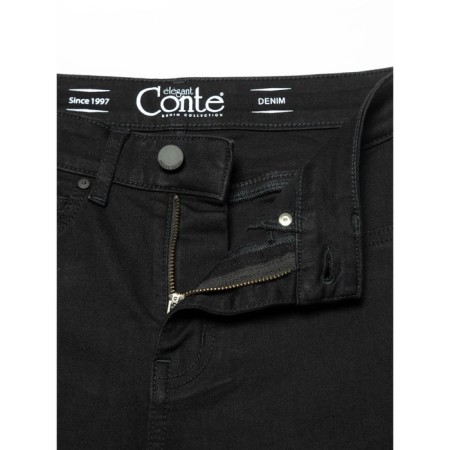 Women's jeans modeling CONTE ELEGANT SKINNY, size M, color Deep Black-6
