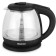 Electric kettle Blackton BT KT1802G, glass, 1500 watts, 1 l, black