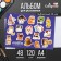 Album for drawing A4, 48 sheets on the gluing "Stickers", cover coated cardboard, selective UV-lak, offset 120g/m2 unit