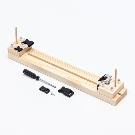 A machine for weaving products from paracord, 35 cm-1