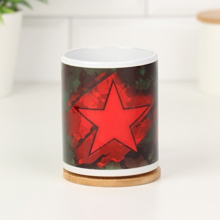 Sublimation mug "You are my hero! Star", with application-1