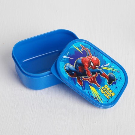 Lunch-box rectangular 500 ml "lunch of superhero", spider-man-1
