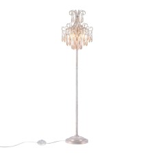 Freya Fr2302FL-04WG Chabrol, 383x383x1551 mm, E14, 4x40W, white with gold