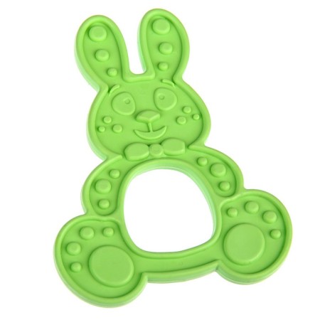 Silicon “Bunny” teether, mix color, button-7