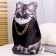 Antistress toy "Gray Cat Boss"