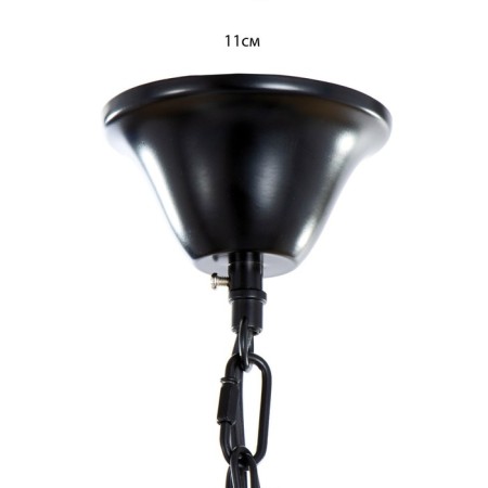 Bayerlux chandelier "Gablis" 3he27 Black 70x10x65cm-8