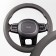 SkyWay Modern-5 braid, eco-leather, gray, s01102041