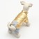 Kombinozon "Cosmonaut", size 8 (DS 23 cm, OG 30, Osh 22 cm), golden