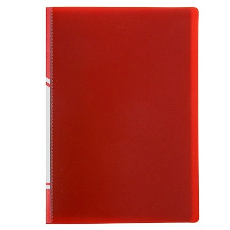 Folder with 20 liners A5, 500 μm, Calligrata, 9 mm, pocket on the spine, red-5