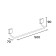 Towel holder, 45 cm nice210