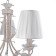 Chase "Melania" 5x40W E14 White-gold 56x56x82 cm Bayerlux