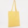 The shop bag is bilateral, without fastening, outer pocket, yellow color