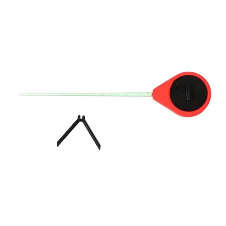 Fishing rod winter balalaika, black color is red, HFB-43-5