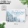 Postcard-Mini "Magic near", Winter landscape, 10.5 x 7.5 cm, New Year