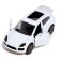 Metal car "Kaen", inertia, 1:32, doors open, light and sound effects, white color