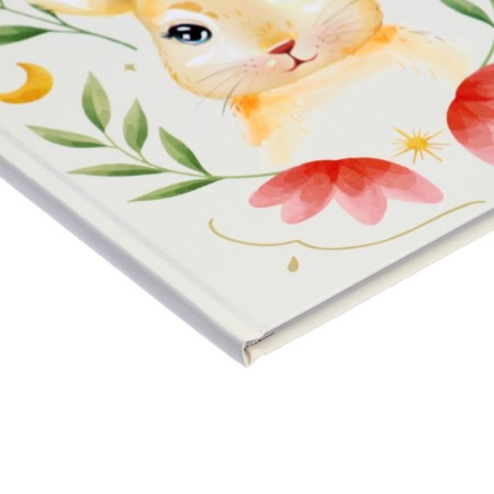 Diary for grades 1-4, "bunny", solid cover 7BC, matte lamination, 48 sheets-2