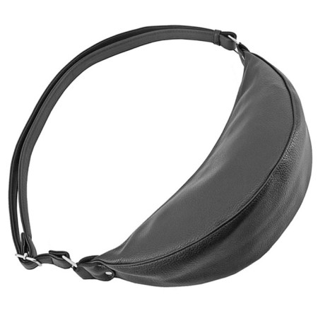 Lightning waist bag, black color-2