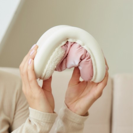 Women's slippers, size 36-37, pink color-11